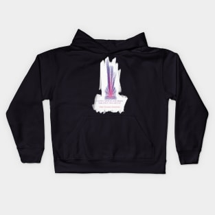 Rousseau Quote Kids Hoodie